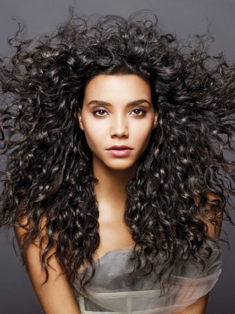 Dauerwelle lange Haare