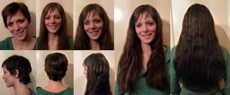 Haarverlängerung bei kurzen haaren