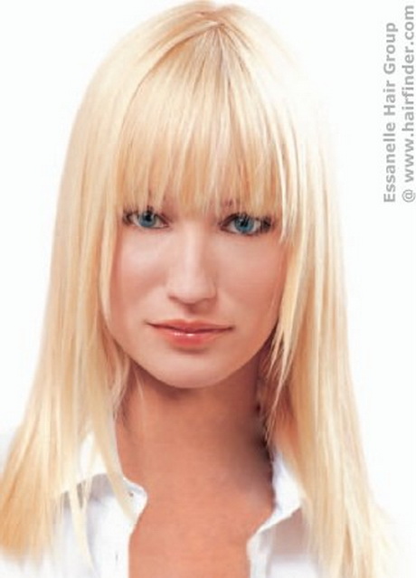 Frisuren mit fransigem pony - Schönheit und Stil