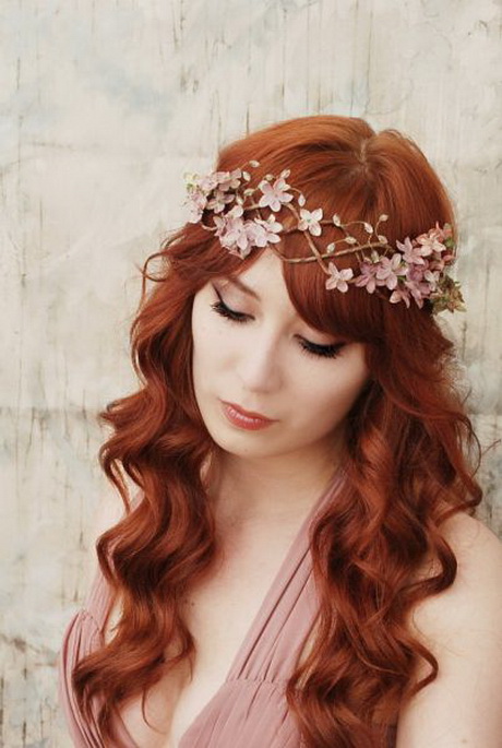 Dirndl frisuren locken