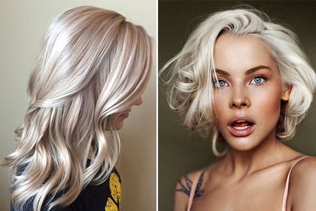 Blonde haare trend 2018