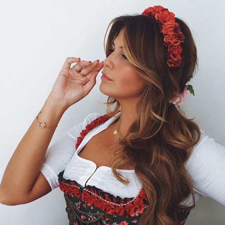 Oktoberfest frisur 2018