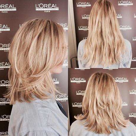 Frisuren 2018 schulterlang gestuft