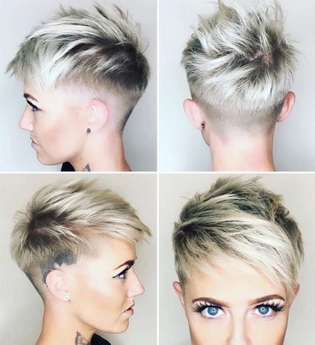 Kurzhaarfrisuren 2018 damen frech