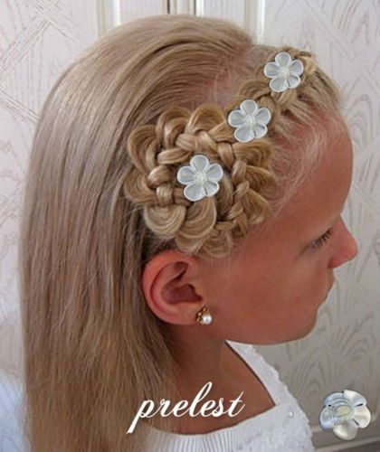 Frisuren für die kommunion