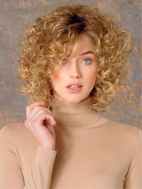 ﻿Frisuren halblang mit locken - Schönheit und Stil