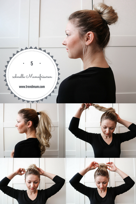 Schnelle dutt frisuren - Schönheit und Stil