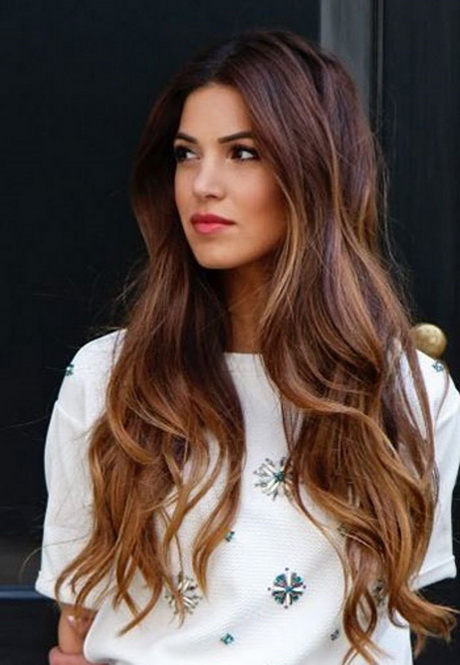 Haarfarben für lange haare